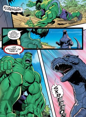 Godzilla Destroys The Marvel Universe ISSUE 4 (2025) - PACO MEDINA Bruce Banner HULK! | Comix Art Studio