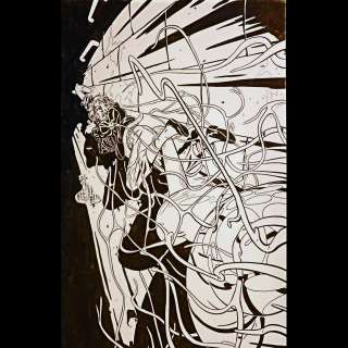 WARRIORS OF PLASM #6 Title Page Splash by David Latham | Pop Sequentialism