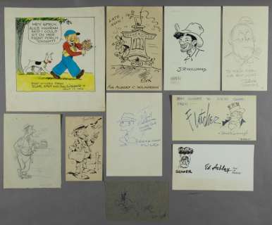 ORIGINAL VINTAGE CARTOON ART (10)