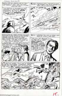 Jack Kirby - Original Art for Strange Tales #83, page 12 (Marvel, 1962). Did you know the Great Wall of China was - | Heritage