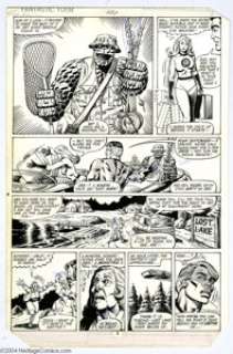 Bill Sienkiewicz and Bruce Patterson - Fantastic Four #227, Page 3 Original Art (Marvel, 1981). The Fab Four head - | Heritage