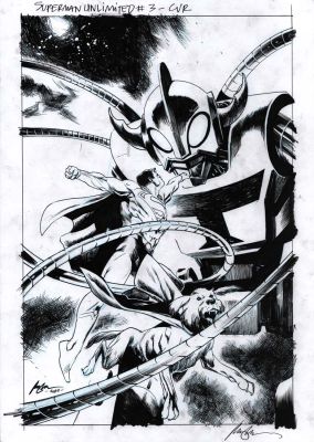 Rafael Albuquerque | Superman Unlimited #3 Cover | Essential Sequential