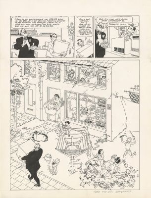 Van Den Boogaard | Léon-la-terreur casse la baraque | Galerie Champaka