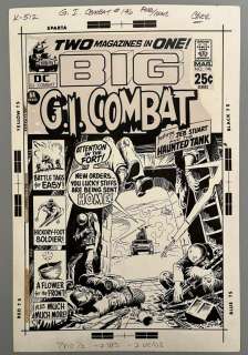 1971 G.I. Combat #146 Cover Art Joe Kubert | Weiss Auctions