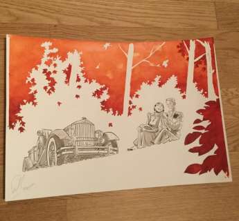 Alary, Pierre | Dessin original  - Silas Corey  - (2015) | Catawiki