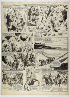 Don Lawrence | Original page  - Karl The Viking  - (1963) | Catawiki