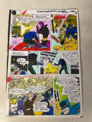 BATMAN SUPER TEAM FAMILY #5 comic ART color guide ECLIPSO BLACK DIAMOND GORDON | eBay US (Buy It Now)