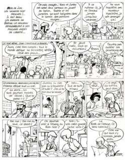 Pierre LACROIX - lot 419 - Domi et l‘abbaye aux biches, ensemble de 10 planches…