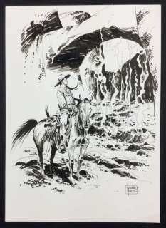 Fusco, Fernando - original illustration for "Tex Willer" | Catawiki