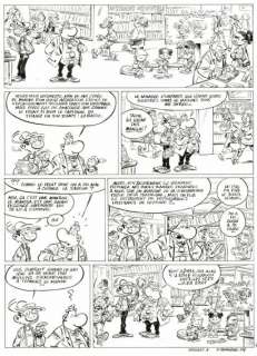 Serge Carrère | Achille Talon est proche du peuple, planche originale Ã … | Septimus