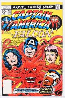 Marvel Captain America #210 Cover Color Guide Art | Bruneau & Co. Auctioneers