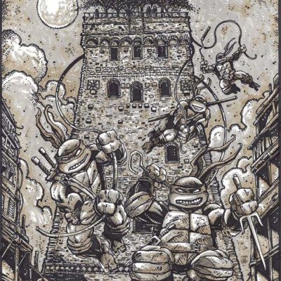 Kevin Eastman | Stunning 2025 Original Art – For Lucca Italy Convention | Kevin Eastman