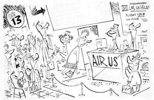 Bob Staake | Washington Post - AIR US ($85.00) | Comic Art Collective