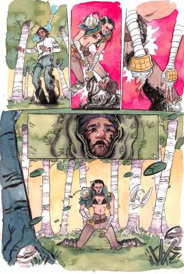 Morgan Beem | Author Immortal # 2 Page 22 | The Artist Bullpen