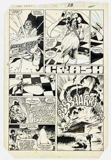 Original Art Page by Mark Beachum - Marvel Comics - Moon Knight #6 - Page 20 - (1985) | Catawiki