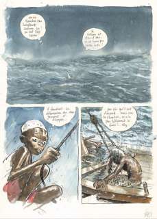 FLAO - Lot 62 - BENJAMIN FLAO KILILANA SONG Seconde Partie (T.2), Futuropolis 2013 Planche originale...