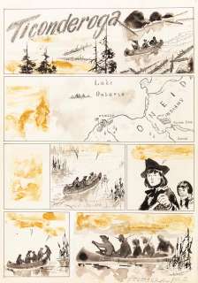 Pratt Hugo - "Ticonderoga ", 1958 | Finarte