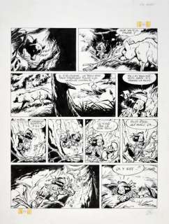 Derib (Claude de Ribeaupierre... | YAKARI. TOME 1. LE GRAND AIGLE. Planche 36 pour la... | Coutau Bégarie