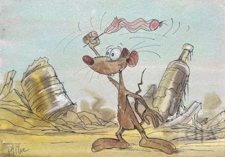 Ptitluc/Rat’s. Dessin original réalisé Ã … | Dagoty