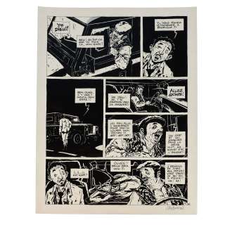 Christophe Chaboute (Né En 1967) | Pleine Lune. Lot composé de deux planches originales en noir et blanc : Planche n°85 Planche n°88 Dimensions : 44... | HVMC