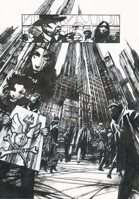 Danijel Zezelj | Starve, issue 10 planche 05 | Galerie Glénat