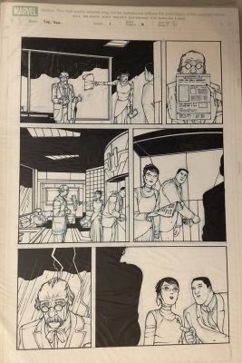 Juan Bobillo | She hulk issue 1, page 6 – 2005 | NRisso Art