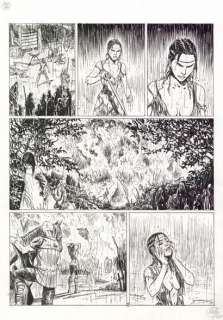 Giulio DE VITA (né en... - Lot 64 - Les mondes de Thorgal - La sentence des Walkyries Encre...