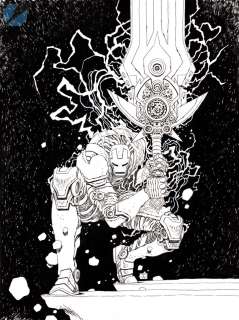 Ian Bertram - Iron Man Issue 6 Page Cover