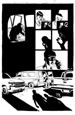 Eduardo Risso | 100 Bullets (U.S anger) issue 3, page 17 | NRisso Art