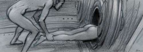 * BILAL Enki Animal’Z Illustration appartenant Ã  la planche 18 (case 18 F) Techniques... | Vermot et Associés