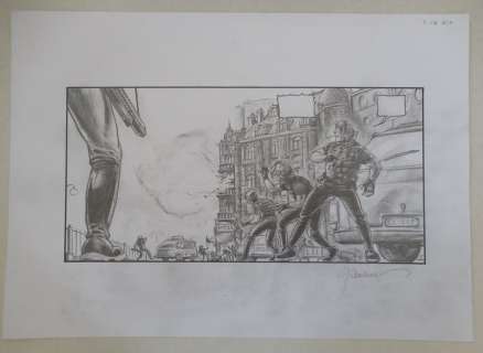 Bosschaert, Jan - Original pencil drawing - Jaguar | Catawiki