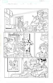 Logan Lubera | Marvel Age Spider-Man 17 Pg 22 - Aunt May | TDArt