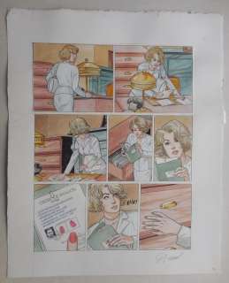 Renaud (Denauw, Renaud) - Original page (p.15) - Inkt en bloed 2 - (2016) | Catawiki