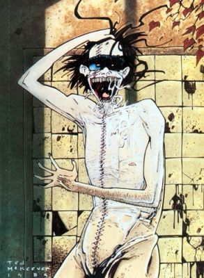 Clive Barker, Original Ted McKeever Hellraiser Painting. Horror , dark art. | eBay US