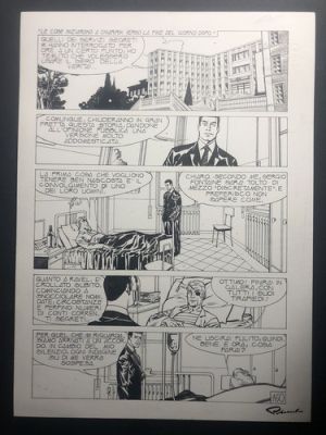 Diabolik - Ginko - Pagina Originale - Giuseppe Palumbo - Astorina | eBay Europe