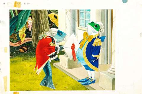 Tony Wolf (Antonio Lupatelli) – "Alice nel Paese delle Meraviglie (Alice in | Urania Casa d’Aste