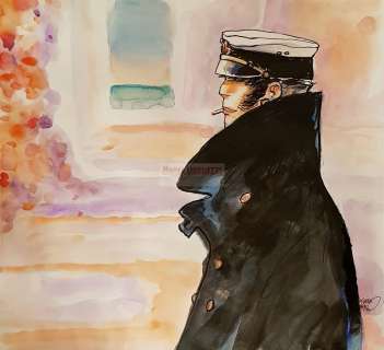 Stefano Babini – Corto Maltese profilo a colori