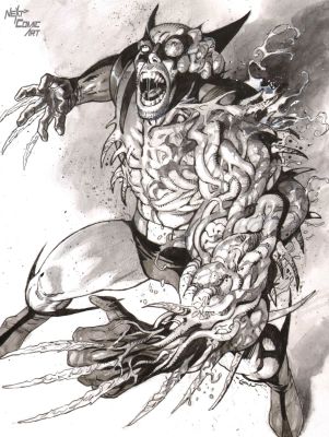 Lan Medina | Monster Wolverine | Next Comic Art