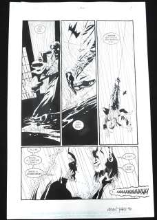Original Comic Art Batman LOTDK Halloween No.1 Page #7 | Bodnars Auction