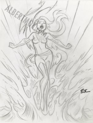 Bruce Timm | Phoenix Pencil Page 184 | Albert Moy