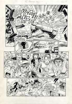 Paul Abrams John Strangeland | Prototype - 1995 Ultraverse / Malibu Issue 18 Page 4 | Catskill Comics