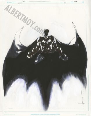 . Jock | Batman Issue 110 Page Cover | Albert Moy
