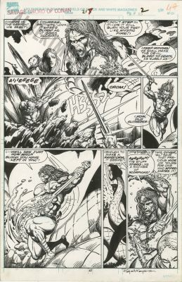 Rafael Kayanan | Savage Sword of Conan Issue 217 Page 22 | Albert Moy