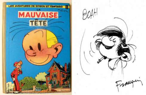 Â« Spirou et Fantasio Â» 8. FRANQUIN. Â« LA MAUVAISE TÊTE Â». Dupuis 1956, | Tessier Sarrou