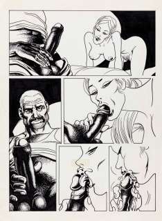 Magnus (Roberto Raviola) - "Attrazioni morbose", anni ‘80 | Urania Casa d’Aste