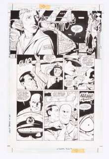 Batman: Shadow of the Bat # 63 (1997) original pg 7 artwork drawn and… | Comic Book Auctions ltd