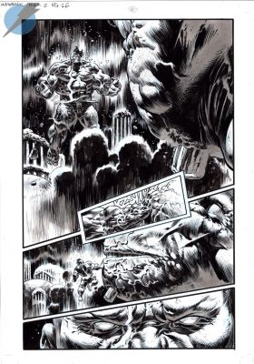 Nic Klein | The Infernal Hulk Issue 2 Page 16 | Felix Comic Art