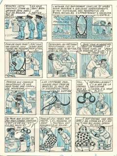 Forton (Louis). Planche originale Pieds Nickelés | BDEnchères