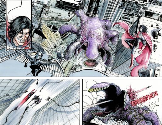 Juan Ferreyra | Absolute Superman Issue 17 Page 04 And 05 | ComiConArt