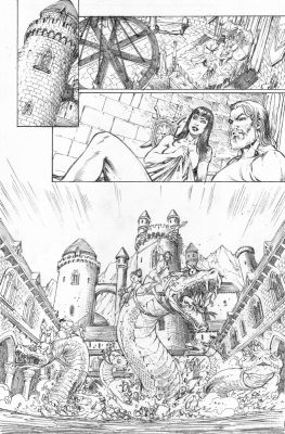 Diego Bernard | Lady Death: Diabolical Harvest Issue 22 Page 36 | ComiConArt